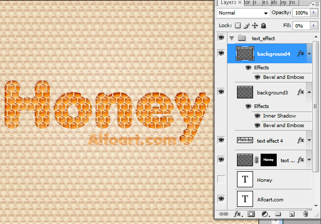 Awesome digital Honey bubbles text effect, honey texture, Honeycomb, glossy drops, Honey Bee, Honeycomb, Freshness, Yellow, orange bubbles in Photoshop